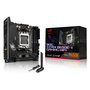 ASUS ROG STRIX B650E-I GAMING WiFi placa base mini-ITX AM5 para AMD Ryzen con WiFi 6E, Bluetooth 5.2, DDR5, PCIe 5.0, 2.5Gb LAN, SATA y M.2