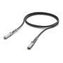 Ubiquiti UACC-DAC-SFP10-3M Cable de fibra óptica e InfiniBand SFP+ Negro