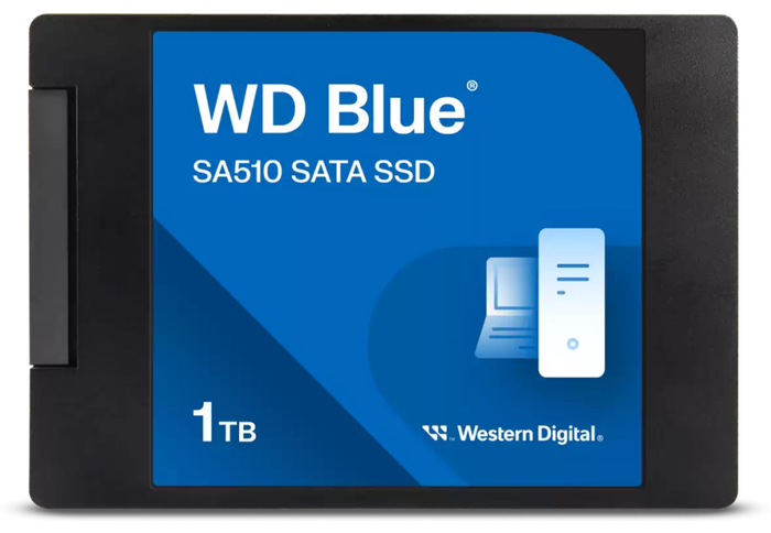 Western Digital Blue SA510 WDS100T3B0A 1 TB 2.5 pulg. SSD Western Digital Blue SA510 WDS100T3B0A 1 TB 2.5 pulg. SSD
