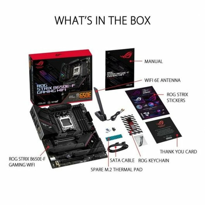 Asus ROG STRIX B650E-F GAMING WIFI AMD B650 AM5 DDR5