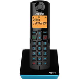 Alcatel Teléfono DECT con Manos Libres, Bloqueo de Llamadas - Teléfono Inalámbrico de Alta Calidad para Hogar u Oficina