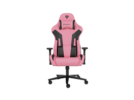 GENESIS Silla Gaming PC Nitro 720, Negra y Rosa, Ajustable, Respaldo y Reposabrazos 3D, Cojines Lumbar y Cervical, Tejido Transpirable, Soporta 150kg
