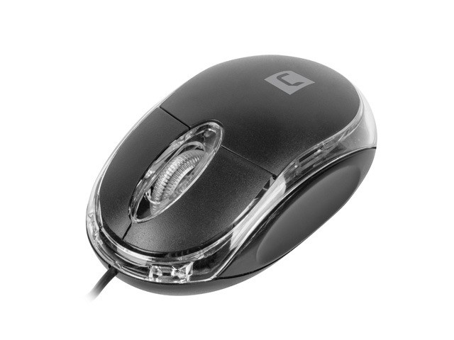 Natec Vireo 2 Ratón con Cable Óptico 1000 DPI 3 Botones USB Negro