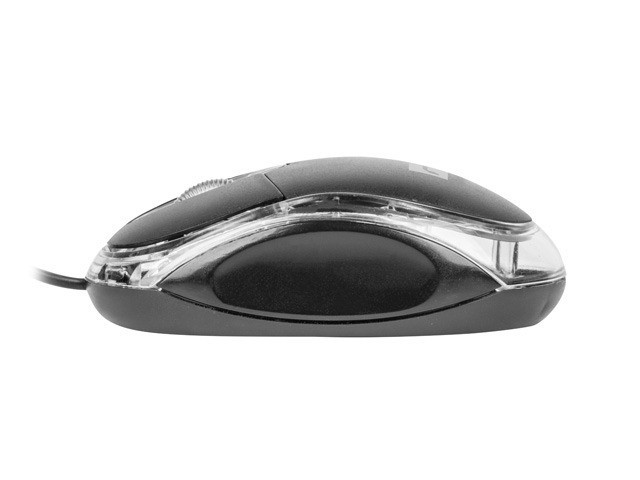 Natec Vireo 2 Ratón con Cable Óptico 1000 DPI 3 Botones USB Negro
