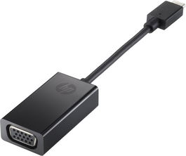 HP Adaptador USB-C a VGA para conectar tu notebook o tablet a un display externo, TV o proyector