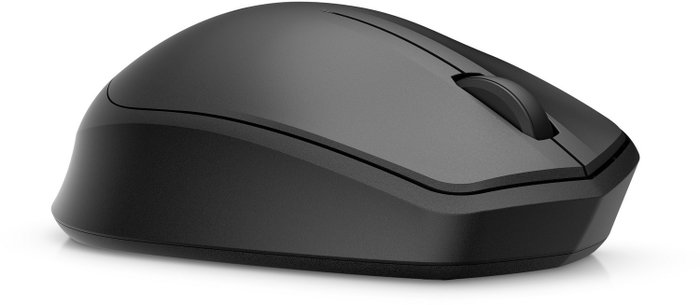 HP 280 Silent Ratón Inalámbrico Negro Láser para Oficina