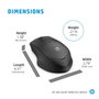HP Ratón Inalámbrico Silent 280M Negro