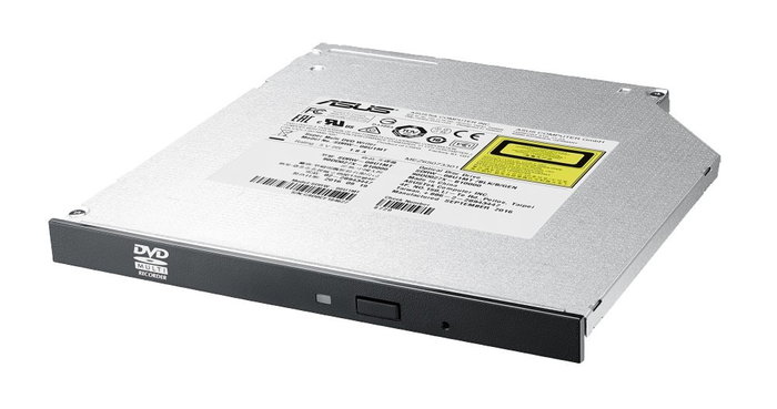 Asus SDRW-08U1MT Grabadora de DVD Ultra-Slim Negra Asus SDRW-08U1MT Grabadora de DVD Ultra-Slim Negra