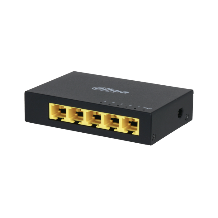 Dahua Technology DH-PFS3005-5GT Switch No Administrado L2 Gigabit Ethernet 5 Puertos Negro Dahua Technology DH-PFS3005-5GT Switch No Administrado L2 Gigabit Ethernet 5 Puertos Negro