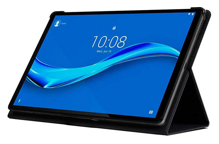 Lenovo Funda para Lenovo Tab M10 Plus FHD, Negro