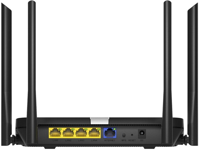 CUDY X6 Router de Sobremesa Inalámbrico Wi-Fi 6 Doble Banda Negro