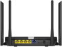 CUDY X6 Router de Sobremesa Inalámbrico Wi-Fi 6 Doble Banda Negro