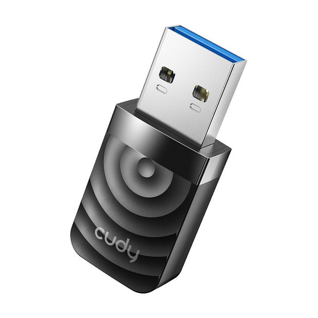 Cudy WU1300S Adaptador Wi-Fi USB 3.0 AC1300 Doble Banda 867 Mbps Wi-Fi 5 (802.11ac) Negro Cudy WU1300S Adaptador Wi-Fi USB 3.0 AC1300 Doble Banda 867 Mbps Wi-Fi 5 (802.11ac) Negro