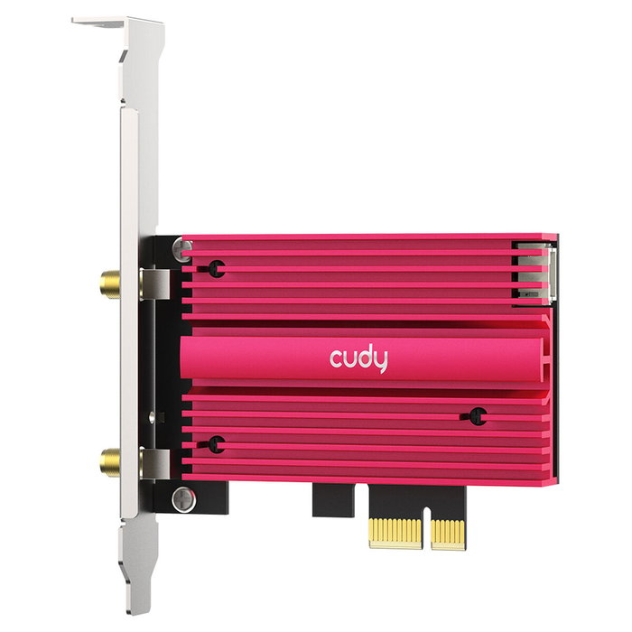 Cudy WE4000 Adaptador de Red Interno Wi-Fi 6 Tribanda y Bluetooth 5.3 Cudy WE4000 Adaptador de Red Interno Wi-Fi 6 Tribanda y Bluetooth 5.3
