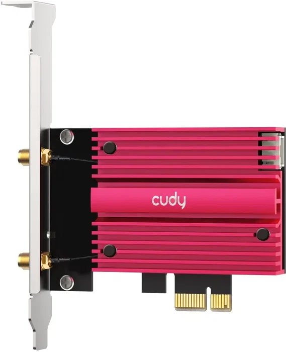 Cudy WE4000 Adaptador de Red Interno Wi-Fi 6 Tribanda y Bluetooth 5.3 Cudy WE4000 Adaptador de Red Interno Wi-Fi 6 Tribanda y Bluetooth 5.3