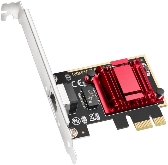 Cudy PE25 Adaptador de Red PCI Express 2.5G Ethernet Cudy PE25 Adaptador de Red PCI Express 2.5G Ethernet