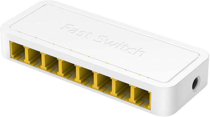 Cudy FS108D Switch de red 8 puertos Fast Ethernet 10/100 Mbps Blanco Cudy FS108D Switch de red 8 puertos Fast Ethernet 10/100 Mbps Blanco