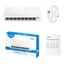 Cudy FS108D Switch de 8 puertos Fast Ethernet (10/100 Mbps) Blanco
