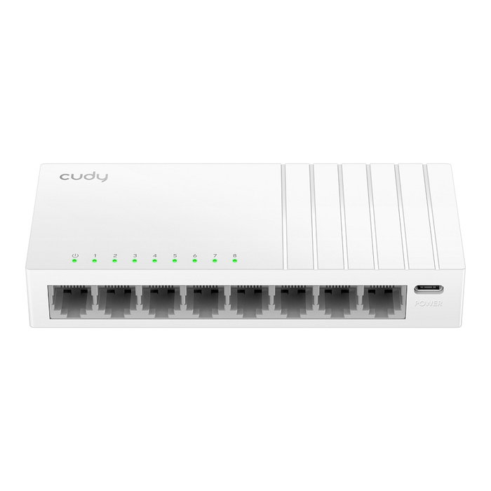 Cudy FS108D Switch de 8 puertos Fast Ethernet (10/100 Mbps) Blanco Cudy FS108D Switch de 8 puertos Fast Ethernet (10/100 Mbps) Blanco