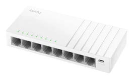 Cudy FS108D Switch de escritorio de 8 puertos Fast Ethernet (10/100 Mbps)
