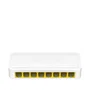 Cudy FS108D Switch Ethernet Fast 8 Puertos 10/100 Mbps, Blanco, Full Duplex, 1.6 Gbit/s Capacidad de Conmutación, Incluye Fuente de Alimentación CC