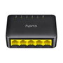 Cudy GS105D - Conmutador de Red Gigabit Ethernet 5 Puertos, Full Duplex, Plug & Play, 10/100/1000 Mbps, Negro