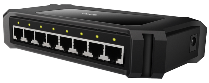 Cudy GS108D Switch Gigabit Ethernet 8 Puertos 10/100/1000 Negro