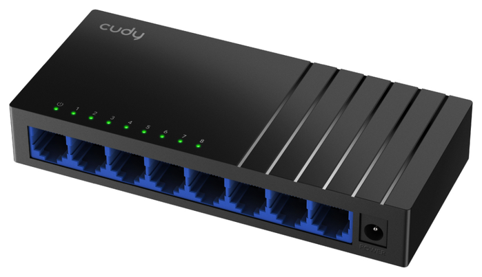 Cudy GS108D Switch Gigabit de Escritorio 8 Puertos con 1 Puerto Uplink SFP