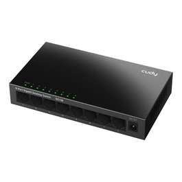 Cudy GS108 Switch de red de 8 puertos Gigabit Ethernet Negro