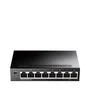 Cudy GS108 Switch Gigabit Ethernet 8 Puertos (10/100/1000) Metal Negro - Conmutador 16 Gbit/s, Full Duplex
