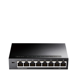 CUDY GS108 Switch Gigabit Ethernet (10/100/1000) 8 Puertos Negro