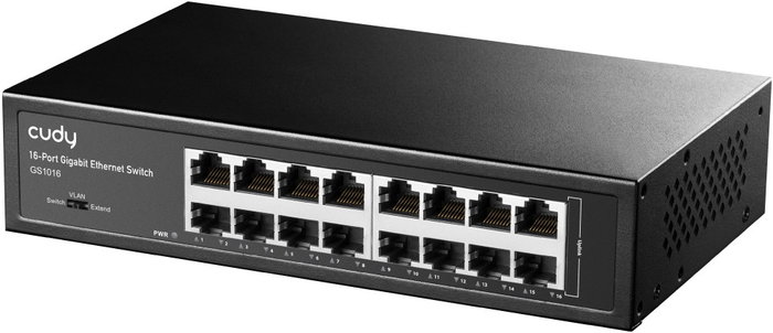Cudy GS1016 Switch de red de 16 puertos Gigabit Ethernet