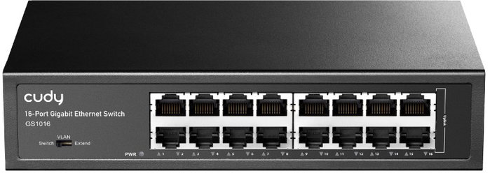 Cudy GS1016 Switch de red de 16 puertos Gigabit Ethernet