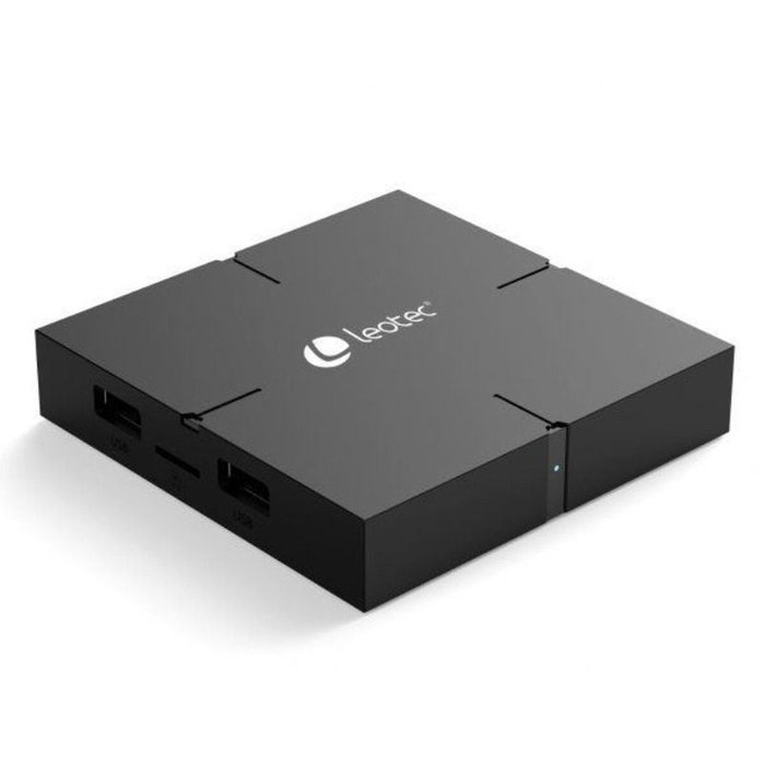 Leotec Android TV Box 4K SHOW 2 216, 16GB, 2GB RAM, Negro