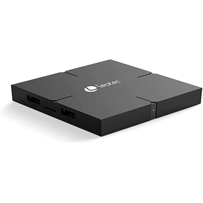 Leotec Android TV Box 4K SHOW 2 216, 16GB, 2GB RAM, Negro