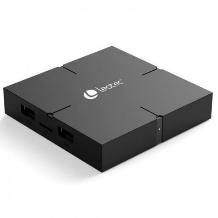 Leotec Android TV Box 4K SHOW 2 216, 16GB, 2GB RAM, Negro