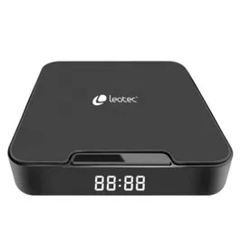 Leotec Android TV Box 4K SHOW 2 432 con 4GB RAM y 32GB ROM, Reproductor Multimedia con Android 11 y WiFi DualBand