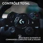 Logitech G923 Volante y Pedales con TrueForce para Xbox Series X|S, Xbox One y PC - Negro
