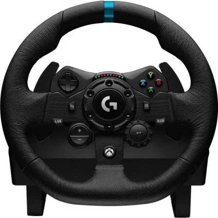 Logitech Volante y Pedales G923 Racing Force Feedback TrueForce para PS5, PS4, Xbox Series X|S, Xbox One, PC, 900° Giro, LED RPM, Embrague Programable, Aluminio Logitech Volante y Pedales G923 Racing Force Feedback TrueForce para PS5, PS4, Xbox Series X|S, Xbox One, PC, 900° Giro, LED RPM, Embrague Programable, Aluminio