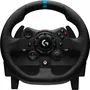 Logitech Volante y Pedales G923 Racing Force Feedback TrueForce para PS5, PS4, Xbox Series X|S, Xbox One, PC, 900° Giro, LED RPM, Embrague Programable, Aluminio