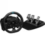 Logitech Volante y Pedales G923 Racing Force Feedback TrueForce para PS5, PS4, Xbox Series X|S, Xbox One, PC, 900° Giro, LED RPM, Embrague Programable, Aluminio