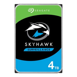 Seagate ST4000VX016 Disco Duro SkyHawk 4TB 3.5 pulgadas SATA III 256MB para Videovigilancia, Compatible hasta 64 Cámaras