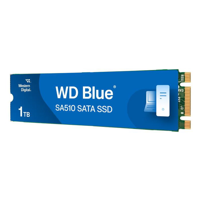 Western Digital SSD 1TB WD Blue SA510 M.2 SATA 2280 (WDS100T3B0B) Unidad interna sólida