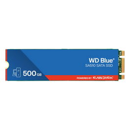 Western Digital SSD M.2 500GB Blue SA510 NVMe Lectura 560MB/s Escritura 510MB/s