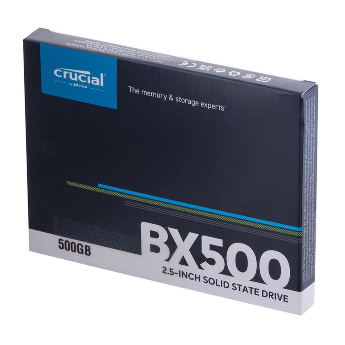 Crucial SSD BX500 500GB 2.5 pulgadas SATA III Crucial SSD BX500 500GB 2.5 pulgadas SATA III