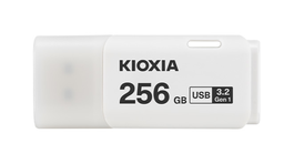 KIOXIA U301 Unidad Flash USB 256 GB USB Tipo A 3.2 Gen 1 Blanco