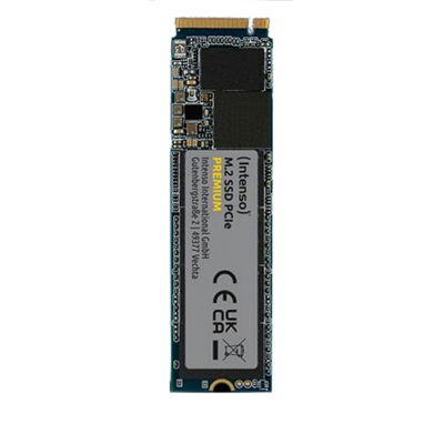 Intenso SSD Interno Disco Duro Sólido M.2 2280 500GB PCIe NVMe, Velocidad Lectura 2100 MB/s, Resistente a Golpes (1500G)