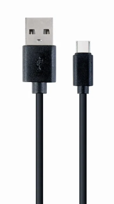 Cablexpert Cable USB 2.0 USB-A a USB-C de 1 Metro para Carga y Datos, Negro