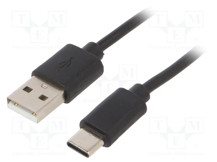Gembird Cable USB 2.0 USB-A a USB-C Negro 1m