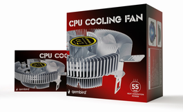 Gembird CPU-HURACAN-X40 Sistema de refrigeración para CPU de 9 cm